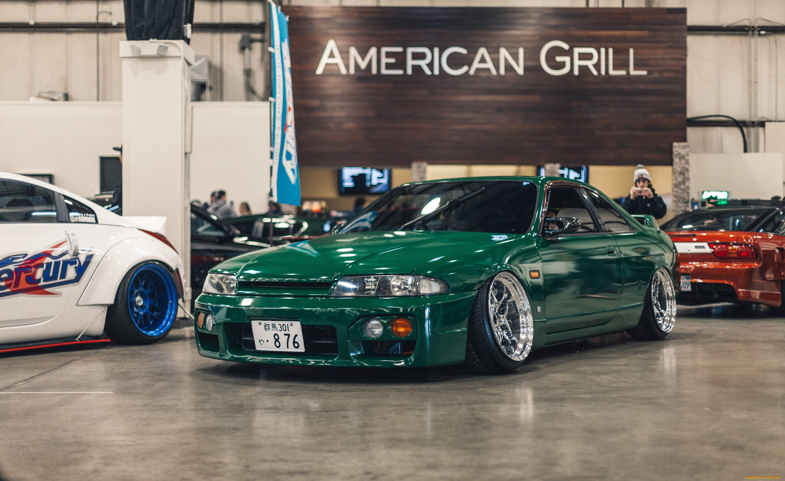 ,    , silvia, nissan, green, front, stance, stancenation, s14